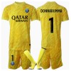 Paris Saint-Germain Gianluigi Donnarumma #1 Torwart 3rd Trikot 2024-25 Kurzarm (+ kurze hosen)